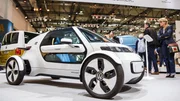 Bildunterschrift:
Auf der Techno-Classica Essen sind auch ganz moderne Fahrzeuge vertreten, wie der Ein-Personen-Kleinstwagen VW Nils.
