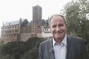 Holger Weinert bei einem Besuch auf der Wartburg - 25 Jahre danach.