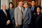 Angie Harmon, Benjamin Bratt, Jerry Orbach, S. Epatha Merkerson, Sam Waterston, Steven Hill