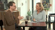 Samuel Roesch, Moderatorin Julia Scherf
