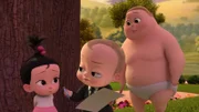 On the left: Staci, in the middle: Boss baby, on the right: Jimbo