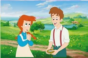 Anne hat sich mit ihrem Klassenkameraden Gilbert angefreundet.