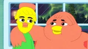 Clay (l.); Barf (r.)