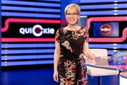 Quickie - Moderatorin Andrea Ballschuh.