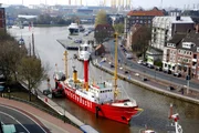 Das Feuerschiff Amrumbank feiert 100-jährigen Geburtstag.