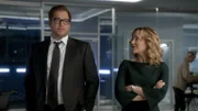 Pictured L-R: Dr. Jason Bull (Michael Weatherly), Marissa Morgan (Geneva Carr)