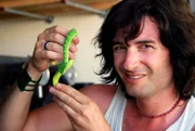 Picture Shows: Steve Ludwin from London, UK, is immune to snake venom