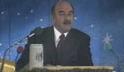 Walter Sedlmayr auf dem Nockherberg.