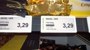 Der so genannte Grundpreis muss in Deutschland ausgezeichnet sein und verrät, welche Verpackungsgröße tatsächlich am kostengünstigsten ist.