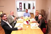 V.l.: Clemens, Michael, Gastgeber Robert, Jana und Petra.