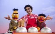 Der mexikanische Startenor Rolando Villazón kommt als Eisverkäufer zu Ernie und Bert.