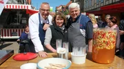 v.l.n.r.: Rainer Sass, Friedrich-Wilhelm Bunge und Martina Gehrdau
