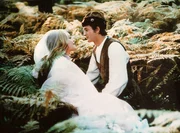 Prinz Bajaja (Ivan Paluch) und Prinzessin Slavena (Magda Vasaryova)