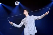 Mit dabei beim 38. Festival mondial du cirque de demain: Guillaume Karpowicz aus Frankreich mit seinem Diabolo
