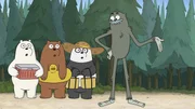 First from left: ice Bear, second from left: Grizzly, third from left: Panda
