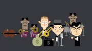 Sinatra ein Mafiagangster? Das wäre ein Skandal, vor allen Dingen, wenn man an so harmlose Klänge wie die von "Fly Me to the Moon" denkt.