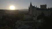 The sun rises over the Alcázar of Segovia. (National Geographic)