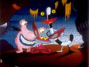 L-R: Krumm, Ickis, Oblina