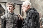 Isaac Hempstead-Wright as Bran Stark and Max von Sydow as the Three-Eyed.