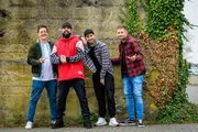 (v.l.n.r.) Phil; Chris; Dominik Porschen; C-Bas