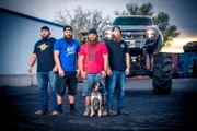 The Muscle, Diesel Dave, and Heavy D, and Redbeard