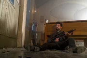 In the front: Jesse Custer (Dominic Cooper)