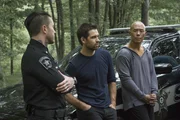 Tom Pelphrey als Kurt Bunker, Antony Starr als Lucas Hood, Hoon Lee als Job