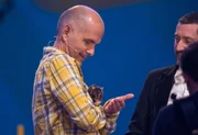 Süß, die Ratte - sieht Christoph Maria Herbst das auch so? Beeindruckt von ihrem Talent ist er allemal. Kann sich die Ratte mit ihrem Kunststück ins Finale katapultieren?