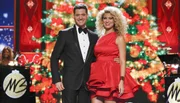 Der kanadische Jazz-Sänger Michael Bublé mit Tori Kelly.