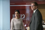 L-R: Arti Cander (Archie Panjabi), Jason Bull (Michael Weatherly)