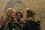 Jasper (Mark Hildreth) handelt einen Deal mit König Tygath (Sebastian Roché) aus.