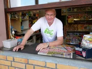 Kioskbesitzer Hartmut ist Kult.