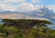 Der Mount Kenia - Weltnaturerbe und zweithöchster Berg Afrikas.