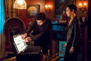 L-R: Jesse Custer (Dominic Cooper), Tulip O'Hare (Ruth Negga)