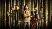 L-R: Oliver (Eliyha Altena), Sal Hunter (Daan Creyghton), Anika Hunter (Kyra Isako Smith), Jasmyn (Sarah Nauta), Evie Hunter (Kate Bensdorp), Jake Hunter (Wilson Radjou-Pujalte)