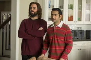 On left: Gilfoyle (Martin Starr) and on right Dinesh Chugtai (Kumail Nanjiani)