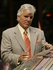 LAW & ORDER -- NBC Series -- "Age of Innocence" -- Pictured:  Dennis Farina as Joe Fontana -- NBC Universal Photo: Will Hart
FOR EDITORIAL USE ONLY -- DO NOT RE-SELL/DO NOT ARCHIVE

Law & Order #16005 "Age of Innocence" Sept. 8, 2005
Episode Director: David Platt
Scene: 36 (ext) Barrows' neighborhood street
"after cafe Fontana & Green decide to check gas station with Phil Larmar photo"
Dennis Farina (Fontana)
Jesse L. Martin (Green)
photo credit: Will Hart / NBC Universal