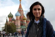 Picture Shows: Anita Rani in Moscow