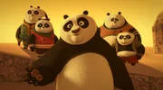 L-R: Jing, Nu-hai, Po, Fan-Tong und Bao-Pod