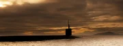 USS Pennsylvania surfaced.
