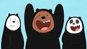 L-R: Ice Bear (Demetri Martin), Grizzly (Eric Edelstein) und Panda (Bobby Moynihan)