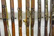 old guns, rifle