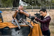 Second from the lelft: Tulip O'Hare (Ruth Negga)