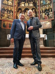 Richard Lugner (l.); Anton Farber (r.)