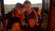 L-R: Anika Hunter (Kyra Smith), Jasmyn (Sarah Nauta), Sal Hunter (Daan Creyghton), Oliver (Eliyha Altena)