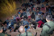 McAllen, Texas, USA: A total of 56 immigrants are detained. Agents believe that was the entire group.