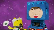 Doch eigentlich sind die beiden froh, dass sie schon die besten Freunde gefundne haben - Teddy Timmi und Timmy Teddy.