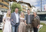 Stephanie Westreicher, Hugo Westreicher sen., Gertrude Westreicher, Hugo Westreicher jun. und Adele Westreicher