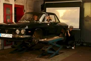 So funktioniert¿s, die Vortäuschung von Geschwindigkeit im Film mittels Rückprojektion.