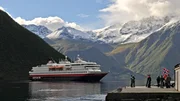 Die "MS Nordkapp" wurde nach dem Höhepunkt der Reise benannt: dem nördlichsten Punkt des europäischen Festlandes, dem Nordkap (71°N).